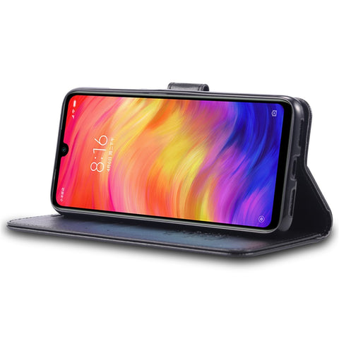 AZNS Leather Wallet Case for Xiaomi Redmi Note 7S / Note 7 / Note 7 Pro (India)