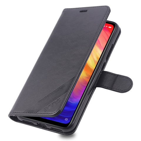 AZNS Leather Wallet Case for Xiaomi Redmi Note 7S / Note 7 / Note 7 Pro (India)