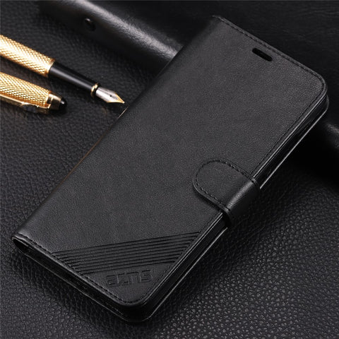 AZNS Leather Wallet Case for Xiaomi Redmi Note 7S / Note 7 / Note 7 Pro (India)