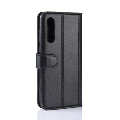 For Xiaomi Mi 9 / Mi 9 Explore Phone Cases Genuine Split Leather Wallet Mobile Cover Stand