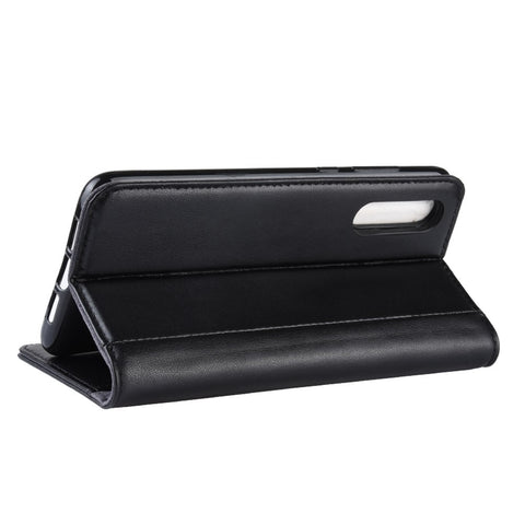 For Xiaomi Mi 9 / Mi 9 Explore Phone Cases Genuine Split Leather Wallet Mobile Cover Stand