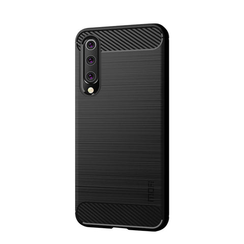 MOFI Carbon Fiber Texture Brushed TPU Cover for Xiaomi Mi 9 SE