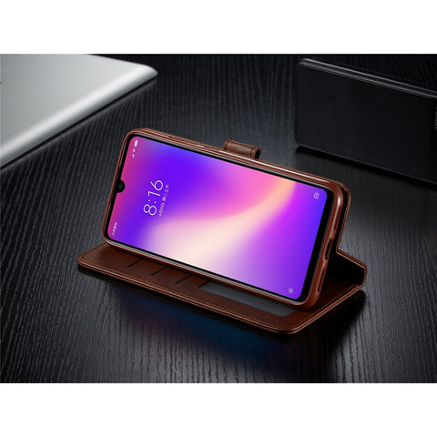 LC.IMEEKE Leather Wallet Stand Case for Xiaomi Redmi Note 7S / Note 7 / Note 7 Pro (India)