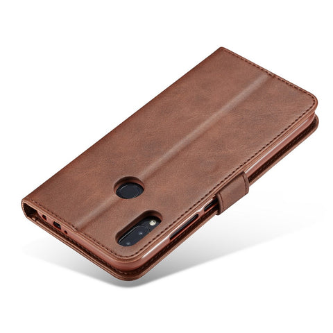 LC.IMEEKE Leather Wallet Stand Case for Xiaomi Redmi Note 7S / Note 7 / Note 7 Pro (India)