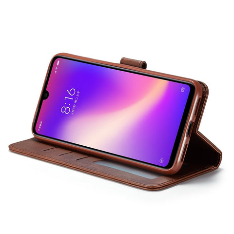 LC.IMEEKE Leather Wallet Stand Case for Xiaomi Redmi Note 7S / Note 7 / Note 7 Pro (India)