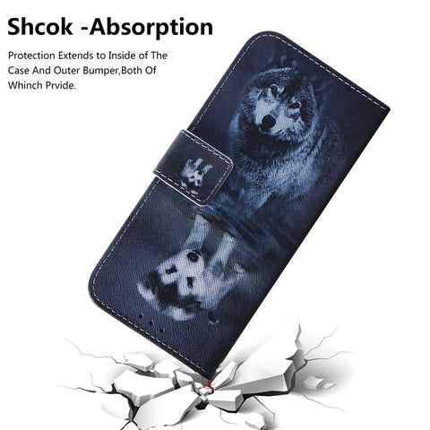 Pattern Printing Wallet Stand Protective Leather Case for Xiaomi Redmi 7 / Redmi Y3