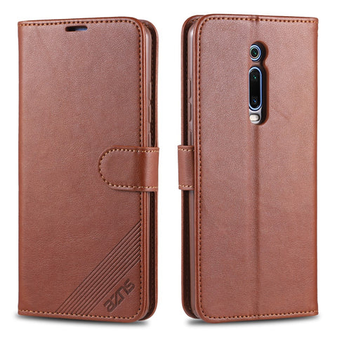 AZNS PU Leather Phone Shell Case for Xiaomi Redmi K20 / Redmi K20 Pro / Mi 9T / Mi 9T Pro