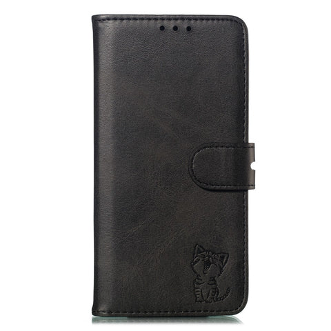 Imprinted Cat Pattern Leather Wallet Stand Case for Xiaomi Redmi 7A