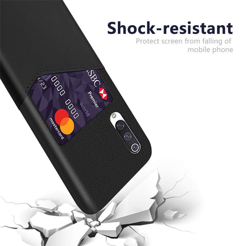 PC + PU + Cloth Hybrid Phone Back Shell with Card Slot Xiaomi Mi CC9 / Mi CC9 Meitu Edition /  Mi 9 Lite / Mi 9 Lite