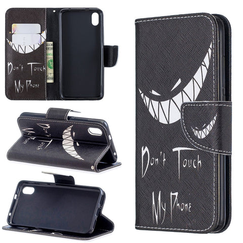 Printing Style PU Leather Flip Stand Phone Case for Xiaomi Redmi 7A
