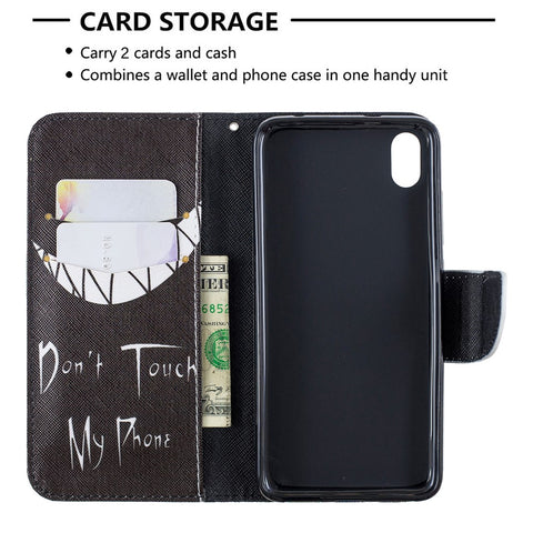 Printing Style PU Leather Flip Stand Phone Case for Xiaomi Redmi 7A