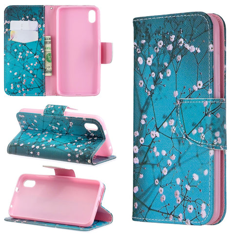 Printing Style PU Leather Flip Stand Phone Case for Xiaomi Redmi 7A