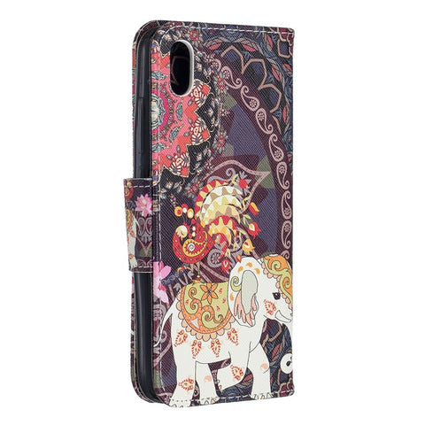 Pattern Printing Leather Wallet Stand Case for Xiaomi Redmi 7A