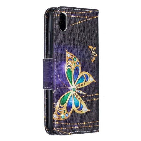 Pattern Printing Leather Wallet Case for Xiaomi Redmi 7A