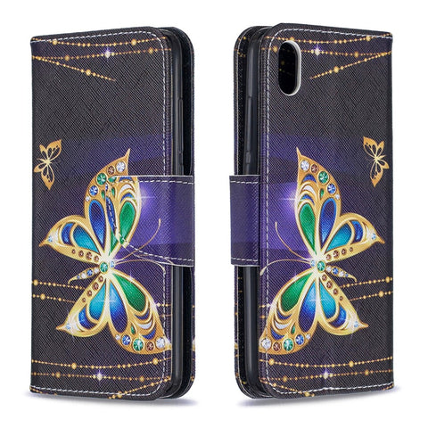 Pattern Printing Leather Wallet Case for Xiaomi Redmi 7A