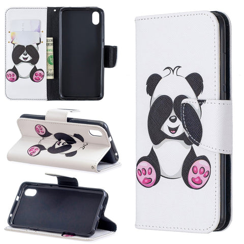 Pattern Printing Leather Wallet Case for Xiaomi Redmi 7A