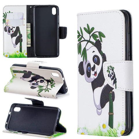 Pattern Printing Leather Wallet Case for Xiaomi Redmi 7A