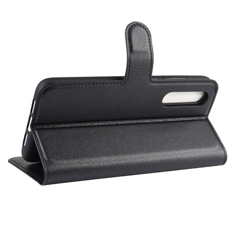 Litchi Skin Leather Wallet Case for Xiaomi Mi CC9 / Mi CC9 Meitu Edition /  Mi 9 Lite