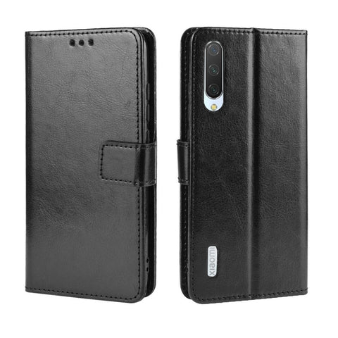 Crazy Horse Leather Wallet Case for Xiaomi Mi A3 / Mi CC9e