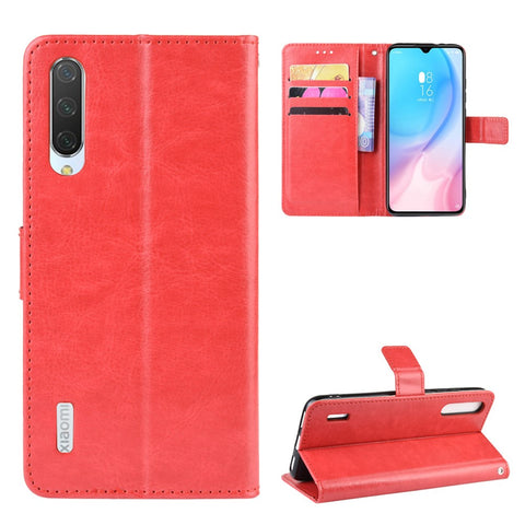 Crazy Horse Leather Wallet Case for Xiaomi Mi A3 / Mi CC9e