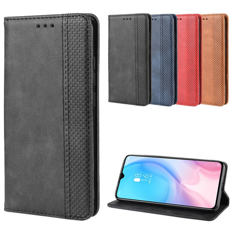 Vintage Style Leather Wallet Stand Case for Xiaomi Mi A3 / Mi CC9e
