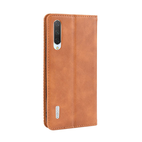 Vintage Style Leather Wallet Stand Case for Xiaomi Mi A3 / Mi CC9e