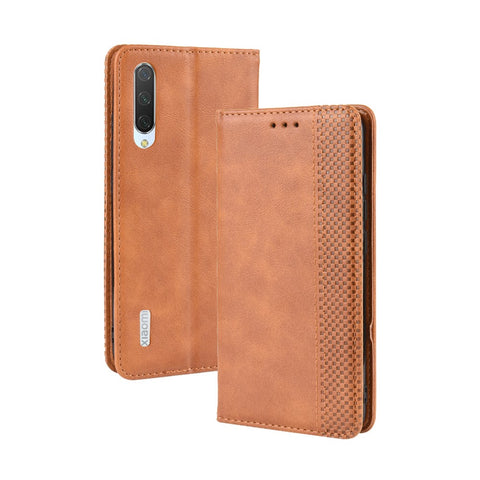 Vintage Style Leather Wallet Stand Case for Xiaomi Mi A3 / Mi CC9e