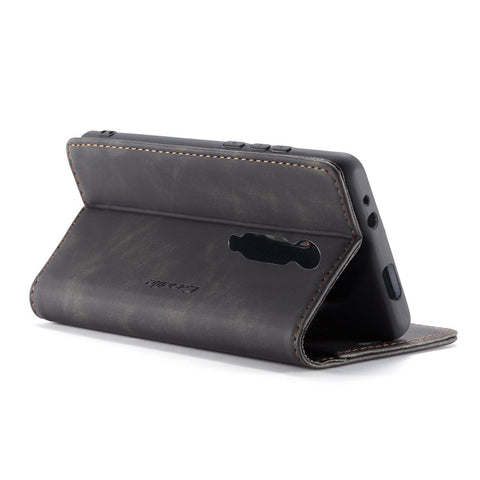 CASEME 013 Series Auto-absorbed Wallet Stand PU Leather Phone Cover for Xiaomi Redmi K20 Pro/Redmi K20/Mi 9T/Mi 9T Pro