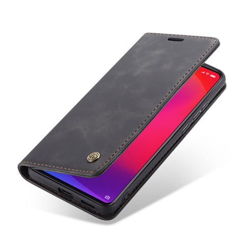 CASEME 013 Series Auto-absorbed Wallet Stand PU Leather Phone Cover for Xiaomi Redmi K20 Pro/Redmi K20/Mi 9T/Mi 9T Pro