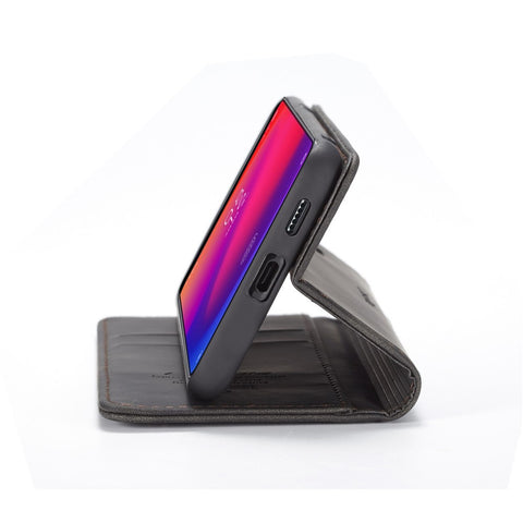 CASEME 013 Series Auto-absorbed Wallet Stand PU Leather Phone Cover for Xiaomi Redmi K20 Pro/Redmi K20/Mi 9T/Mi 9T Pro