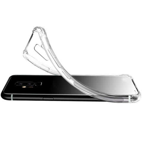 IMAK Silky Airbag Shockproof TPU Phone Shell + Screen Protective Film for Xiaomi Mi 9 Lite/ Mi CC9/ Mi CC9 Meitu Edition