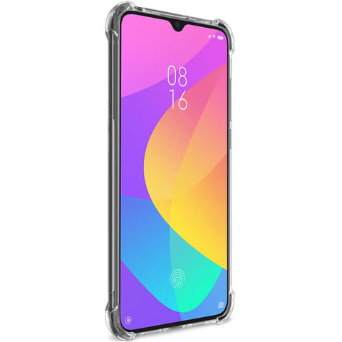 IMAK Silky Airbag Shockproof TPU Phone Shell + Screen Protective Film for Xiaomi Mi 9 Lite/ Mi CC9/ Mi CC9 Meitu Edition