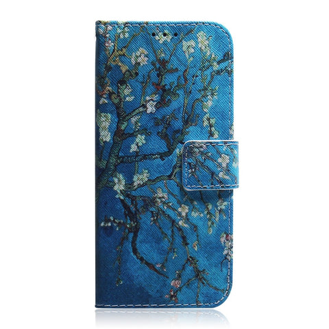 Printing Skin Leather Phone Shell Case for Xiaomi Mi CC9e / Mi A3