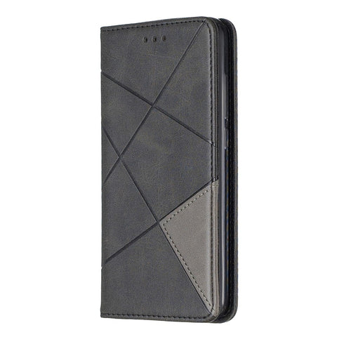 Geometric Pattern Leather Card Holder Case for Xiaomi Redmi 7A