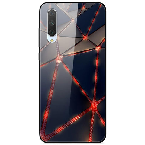 Pattern Printing Glass Back + TPU Hybrid Case for Xiaomi Mi CC9e/Mi A3