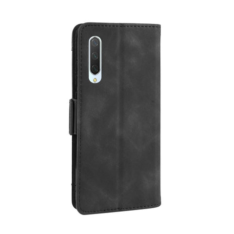Leather Wallet Stand Cell Covering Case with Multiple Card Slots for Xiaomi Mi 9 Lite/ Mi CC9/ Mi CC9 Meitu Edition