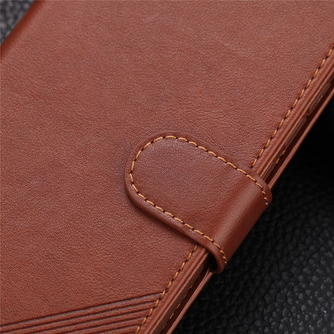 AZNS Stand Leather Wallet Case for Xiaomi Redmi Note 8