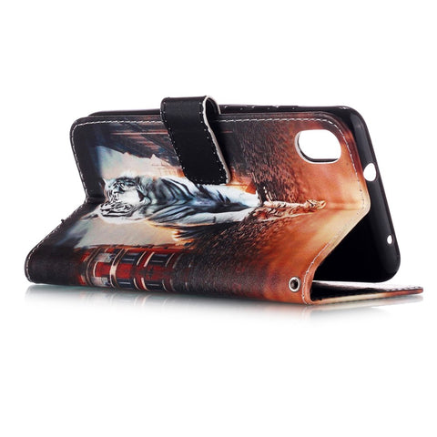 Printing PU Leather Wallet Case for Xiaomi Redmi 7A