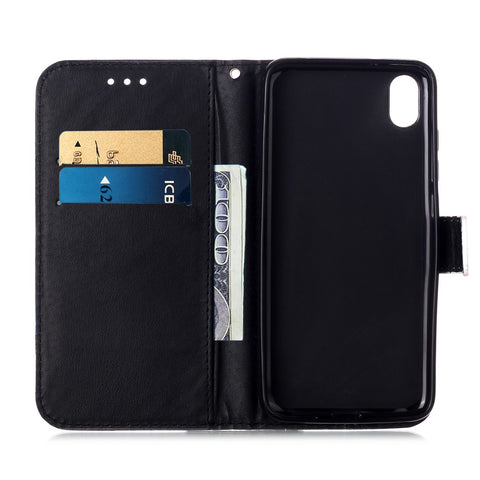 Printing PU Leather Wallet Case for Xiaomi Redmi 7A