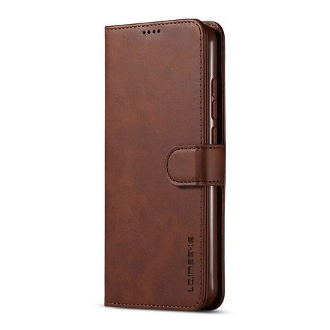 LC.IMEEKE PU for Xiaomi Redmi Note 8 Leather Protective Flip Wallet Casing
