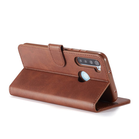 LC.IMEEKE PU for Xiaomi Redmi Note 8 Leather Protective Flip Wallet Casing