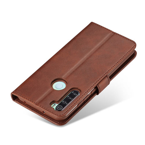 LC.IMEEKE PU for Xiaomi Redmi Note 8 Leather Protective Flip Wallet Casing