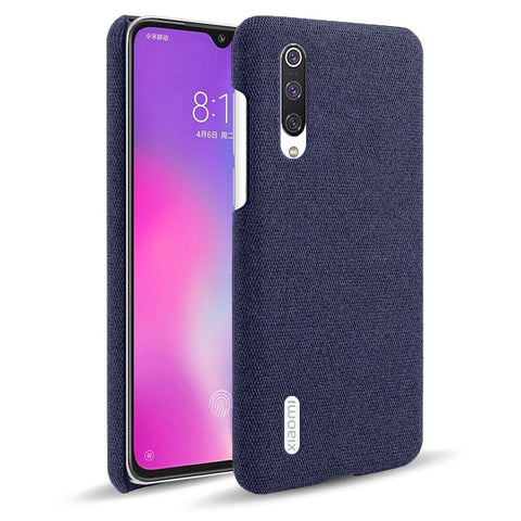 KSQ PC + Cloth Mobile Protective Phone Case Cover for Xiaomi Mi CC9 / Mi 9 Lite / Mi CC9 Meitu Edition
