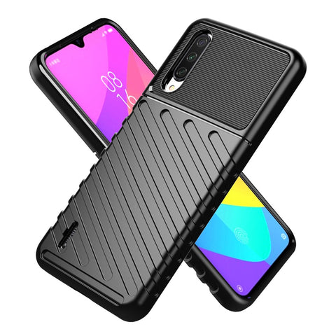 Thunder Series Twill Texture Soft TPU Back Shell for Xiaomi Mi CC9e / Mi A3