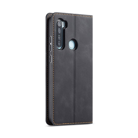 FORWENW Fantasy Series Auto-absorbed Silky Touch Leather Stand Case for Xiaomi Redmi Note 8