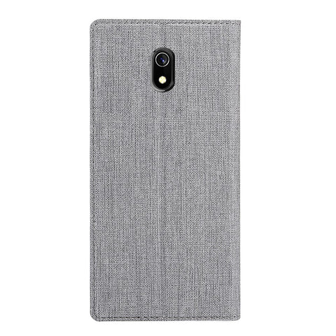 VILI DMX Cross Texture Card Holder Leather Mobile Case for Xiaomi Redmi 8A