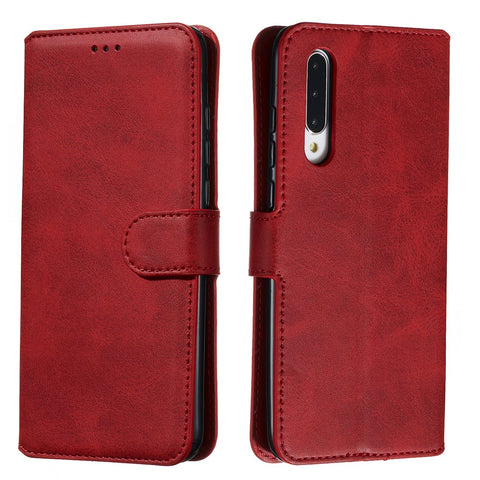 Classic Wallet Leather Stand Mobile Phone Casing for Xiaomi Mi CC9 / Mi 9 Lite / A3 Lite / Mi CC9 Meitu Edition