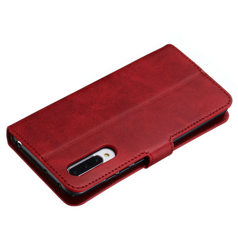 Classic Wallet Leather Stand Mobile Phone Casing for Xiaomi Mi CC9 / Mi 9 Lite / A3 Lite / Mi CC9 Meitu Edition
