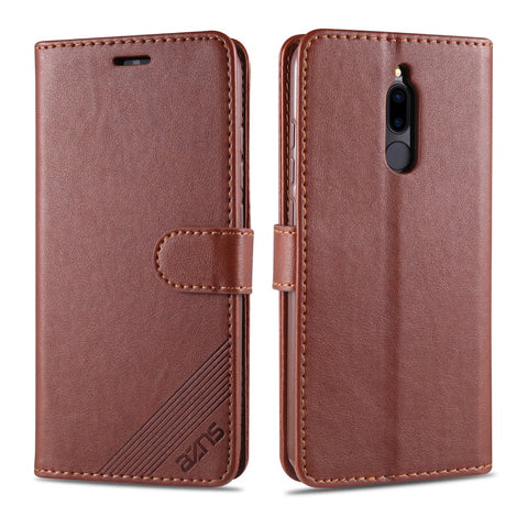 AZNS PU Leather Wallet Stand Case for Xiaomi Redmi 8/8A