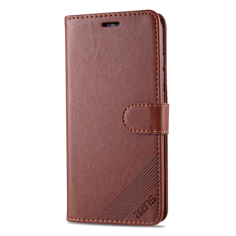 AZNS PU Leather Wallet Stand Case for Xiaomi Redmi 8/8A